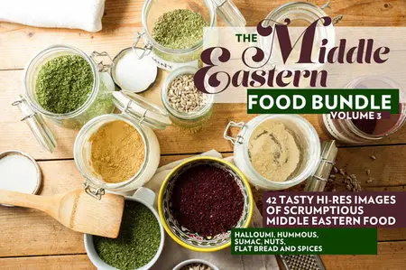 CreativeMarket - The Middle Eastern Food Bundle Vol.3