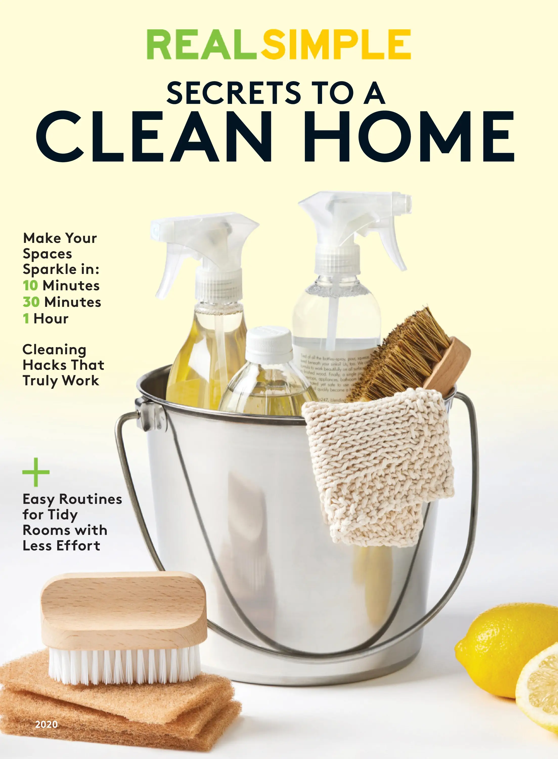 Real Simple Secrets to a Clean Home – January 2020