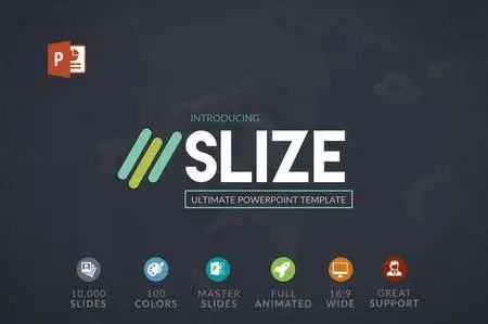 CreativeMarket - Slize - Powerpoint template