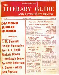 New Humanist - The Literary Guide, January 1946