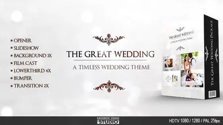 The Great Wedding Pack - Project for After Effects (VideoHive)