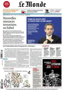 Le Monde & Suppléments du Mercredi 12 Mars 2014