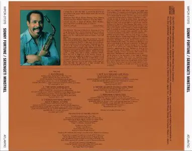 Sonny Fortune - Serengeti Minstrel (1977) {2013 Japan Jazz Best Collection 1000 Series 24bit Remaster WPCR-27370}