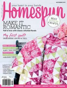 Australian Homespun - November 2017