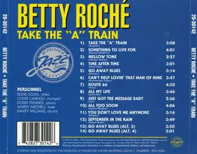 Betty Roche - Take the 'A' Train (1956) {Bethlehem 20-30142 rel 1994}
