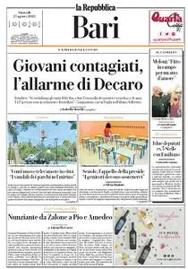 la Repubblica Bari - 27 Agosto 2020