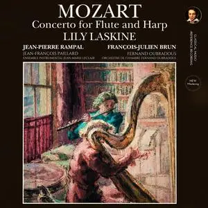 Lily Laskine, Jean-Pierre Rampal & François-Julien Brun - Mozart: Concerto for Flute and Harp (Remastered) (1958/2023)