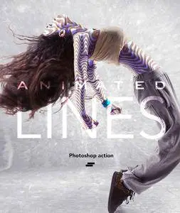 GraphicRiver - Gif Animated Lines Photoshop Action