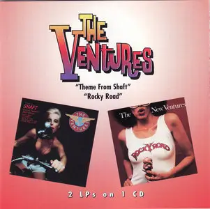 The Ventures - Theme From Shaft (1972) & Rocky Road (1976) [1997, 2 in 1, One Way 72438 19389 28]