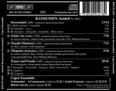 Caput Ensemble, Helene Gjerris - Sunleif Rasmussen: Surrounded (2002)