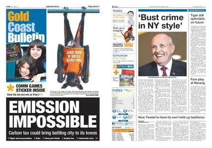 The Gold Coast Bulletin – July 08, 2011