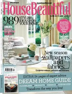 House Beautiful UK - April 2015