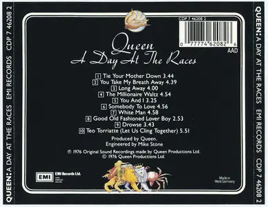Queen - A Day at the Races (1976)
