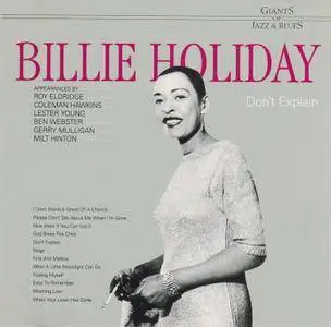 Billie Holiday - Don't Explain (1990) {Reissue}