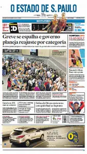 Jornal O Estado de São Paulo - 10 de agosto de 2012 - Sexta