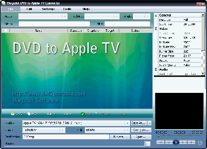 Magicbit DVD to Apple TV Converter 6.1.35.920