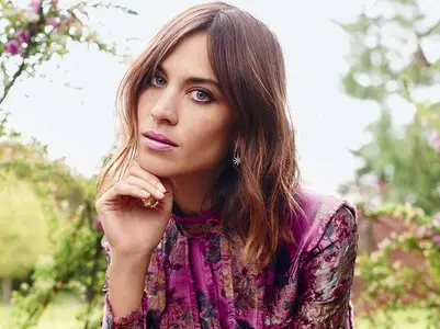 Alexa Chung by David Slijper for Harper's Bazaar UK July 2015