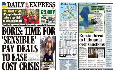 Daily Express – June 21, 2022