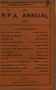 New Humanist - The R.P.A. Annual, 1912