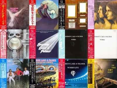 Emerson, Lake & Palmer - 12x Japanese SHM-CDs Collection. 1970-1994 (2010)