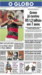 Jornal O Globo - 20 de agosto de 2012 - Segunda