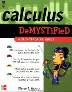 Calculus Demystified: A Self Teaching Guide [Repost]