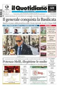 il Quotidiano del Sud Basilicata - 25 Marzo 2019