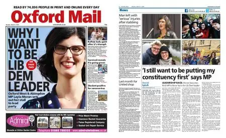 Oxford Mail – March 09, 2020