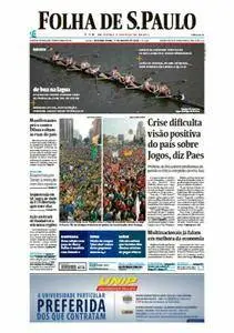 Folha de São Paulo - 1 de agosto de 2016 - Segunda