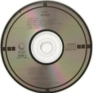 Asia - Alpha (1983)  (Japan Target CD) Re-Upload