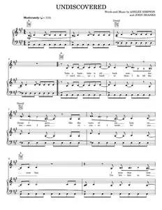 Undiscovered - Ashlee Simpson (Piano-Vocal-Guitar)