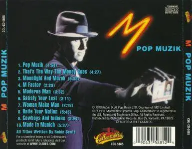 M - Pop Muzik (1979) {1997, Reissue}