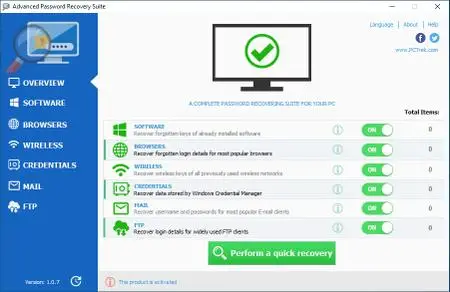 Advanced Password Recovery Suite 2.1 Multilingual