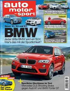 Auto Motor und Sport No.21 - Oktober 2, 2014 / Deutsch