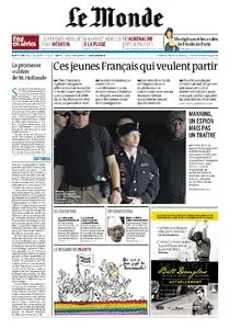 Le Monde du Jeudi, 01. Août 2013