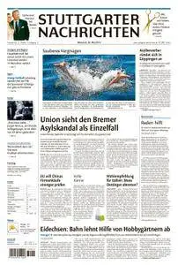 Stuttgarter Nachrichten Stadtausgabe (Lokalteil Stuttgart Innenstadt) - 30. Mai 2018