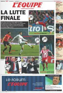 L'EQUIPE (Jeudi 31 mars 2011) 