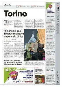 la Repubblica Torino - 25 Novembre 2017