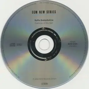 Sofia Gubaidulina - The Canticle Of The Sun (2012) {ECM New Series 2256}