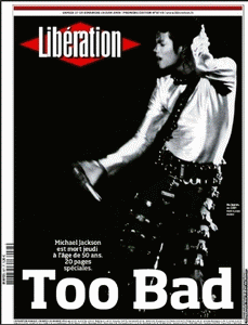 Libération.  Samedi 27 & Dimande 28 Juin 2009.