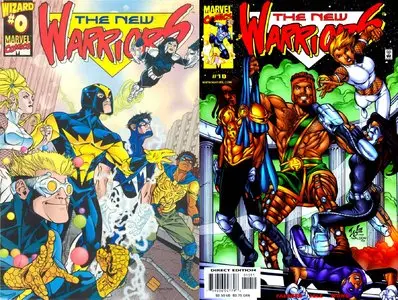 New Warriors Vol.1-4 + Annual + Extra (1990-2009) Complete