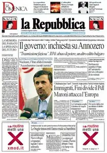 La Repubblica (27-09-09)