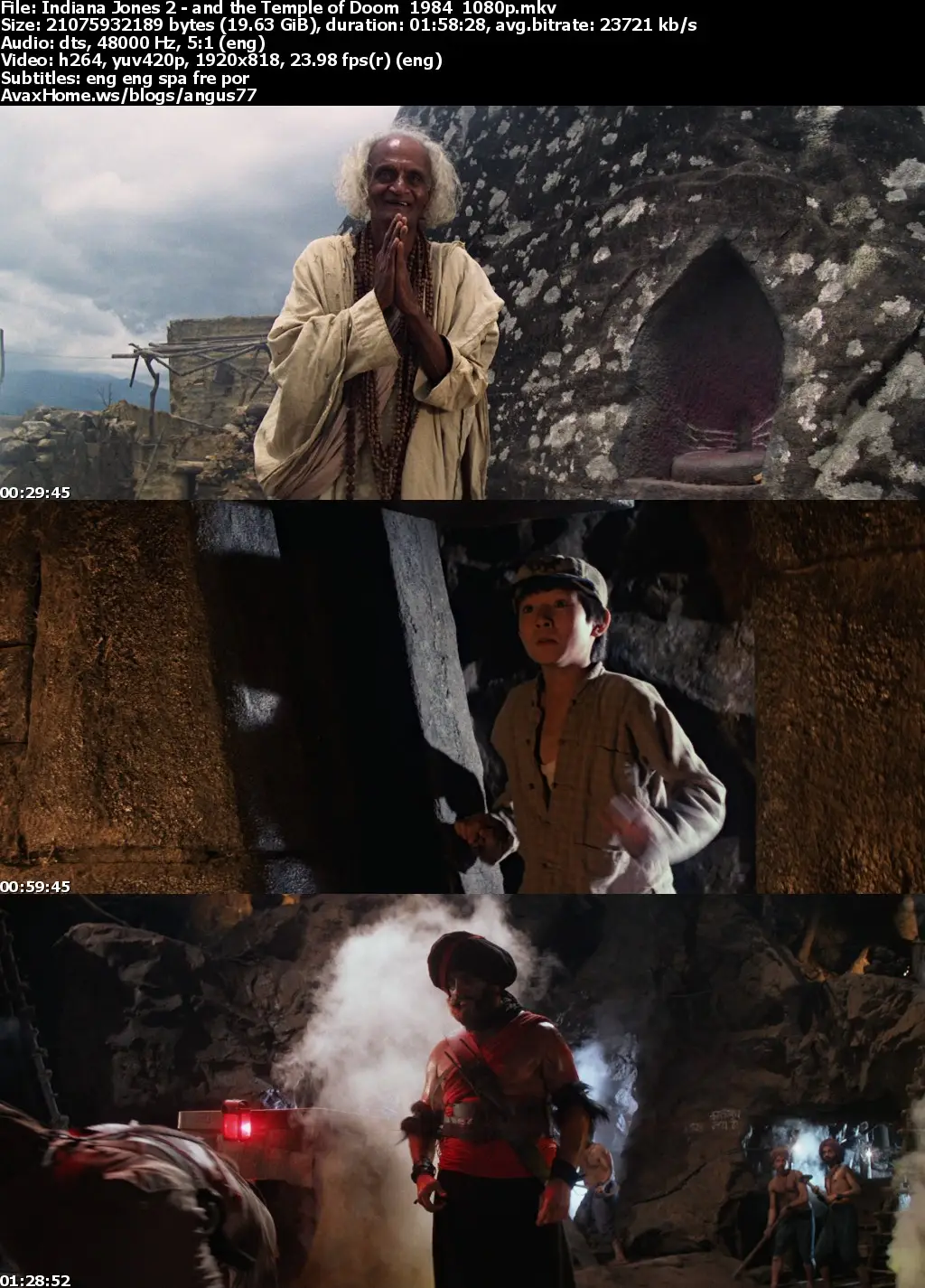 INDIANA JONES (1981-2008) Trailer #1 - Harrison Ford 