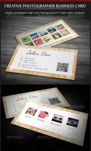 GraphicRiver Creative Photographer Business Card
