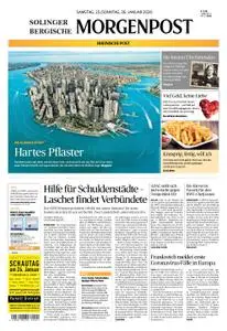Solinger Morgenpost – 25. Januar 2020