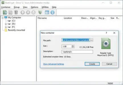 Jetico BestCrypt Container Encryption 9.03.4 DC 03.10.2017 Multilingual