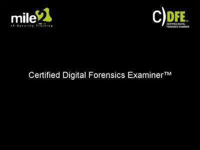 Certified Digital Forensics Examiner