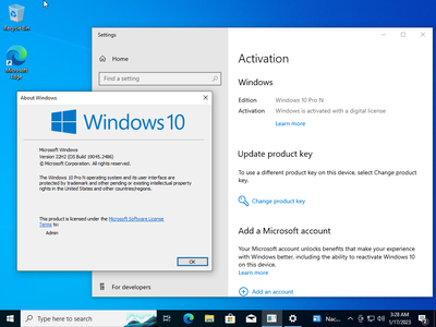 Windows 10 22H2 build 19045.2486 AIO 16in1 Preactivated (x64) Multilingual January 2023