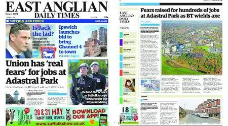 East Anglian Daily Times – May 11, 2018