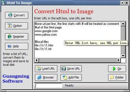 Portable Guangming HTML To Image v2.0.2008.915